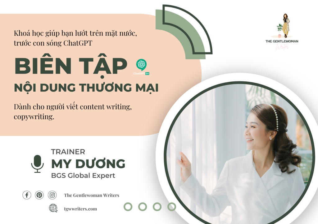 ChatGPT vào hoạt động Viết Thương mại