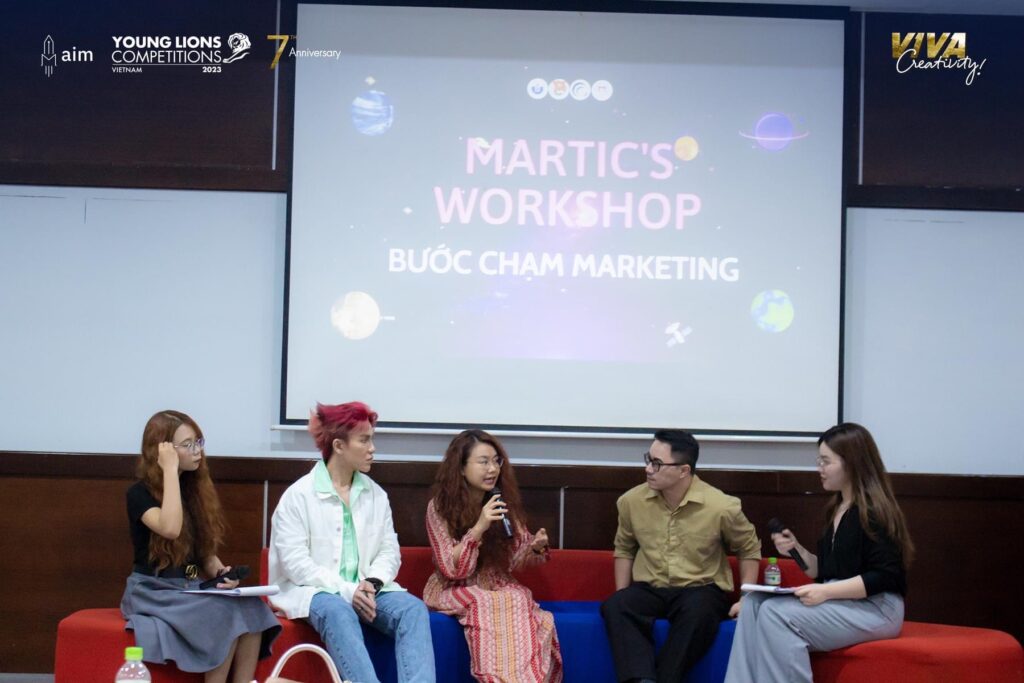 Khách hàng mục tiêu tại Workshop với sinh viên Đại học Quốc tế IU